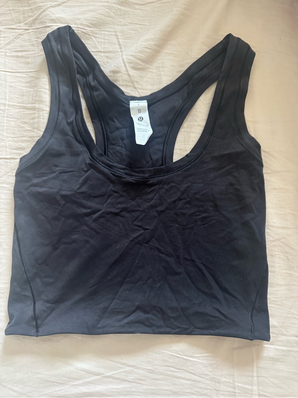 Lululemon Wundermost Ultra Soft Nulu Scoopneck Cropped Tank